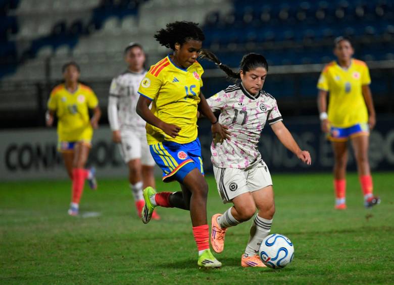 El seleccionado colombiano tuvo una buena presentación en el partido contra el equipo de Chile. Foto: Cortesía FCF 