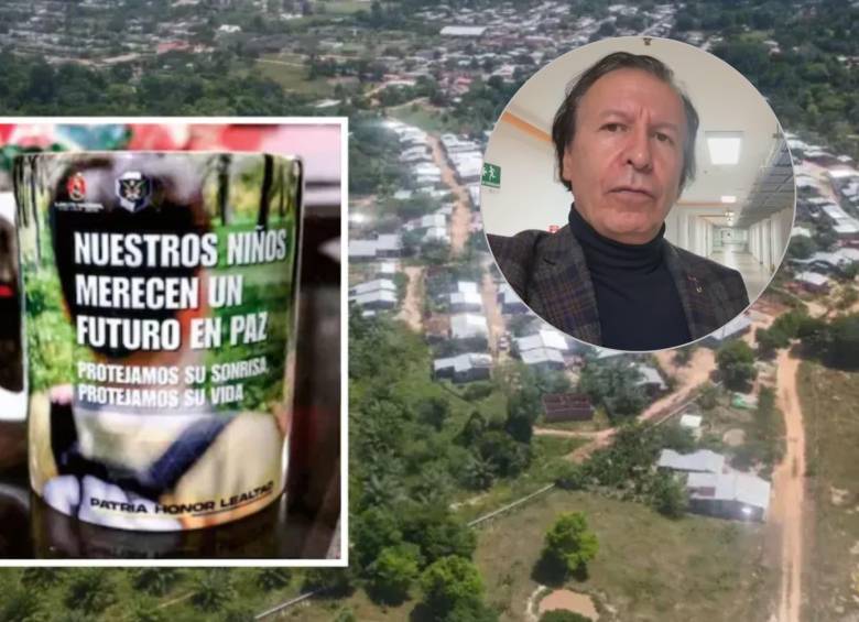 El Ejército destinó más de 1.200 millones de pesos a la compra de elementos para dotar una miscelánea a gran escala. En la bolita, Pablo Bustos, de la Redver. Foto: Julio Herrera y cortesía Semana.