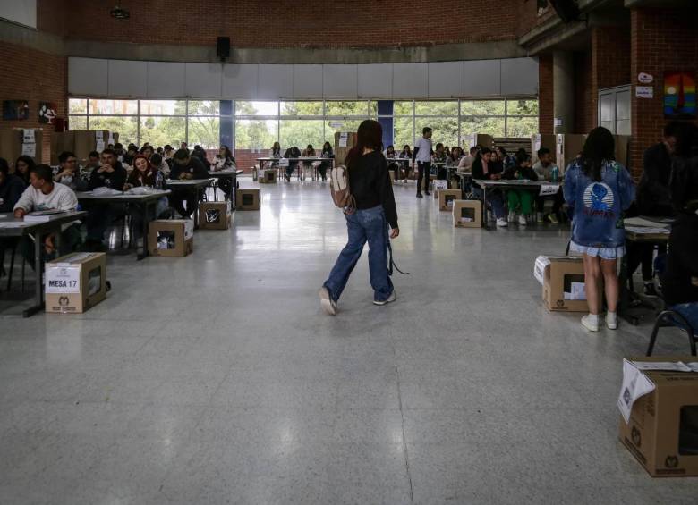 El simulacro se desarrolló de manera simultánea en los 32 departamentos del país. Foto: Colprensa