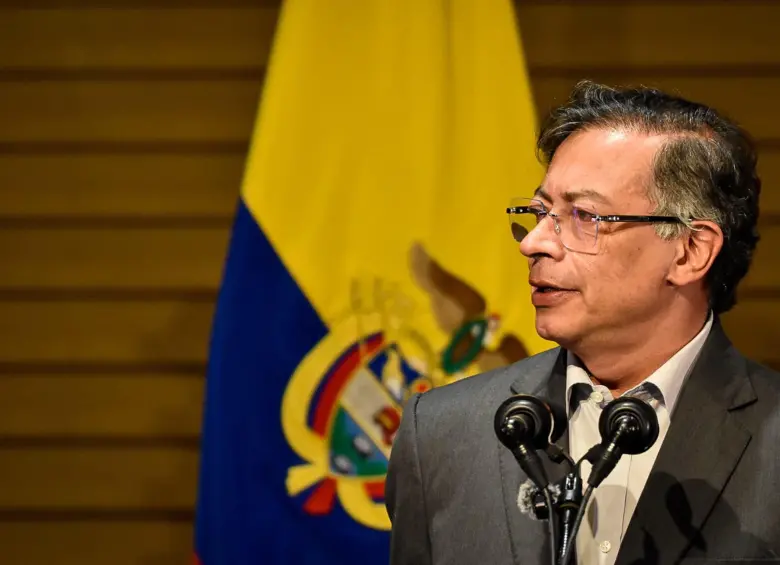 El presidente Gustavo Petro no pudo salir en alocución. Foto: Colprensa