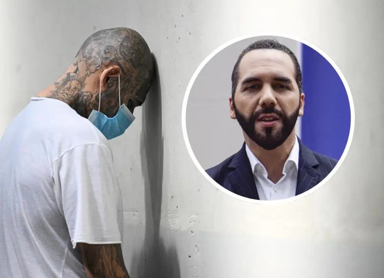 En un movimiento que consolida su poder absoluto, Nayib Bukele elimina el límite de 60 años de prisión para instaurar la reclusión de por vida. FOTO: AFP y redes sociales @nayibbukele