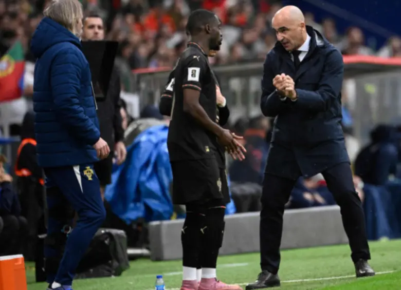 El entrenador de Portugal, Roberto Martínez, habló sobre Colombia y su futuro partido en el Mundial. FOTO: AFP