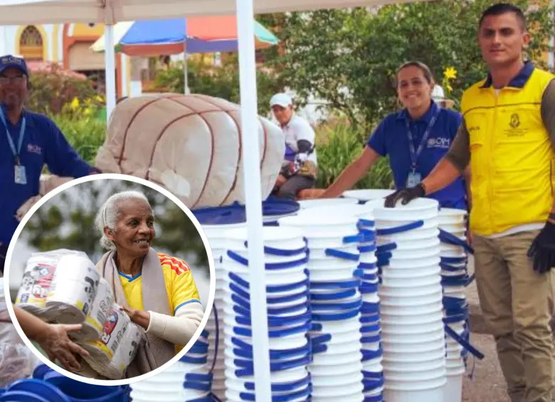Inició la entrega de asistencia humanitaria en 30 municipios del occidente del país golpeados por el sismo del 10 de agosto, una respuesta de emergencia respaldada por donaciones de Estados Unidos. FOTO: OIM y Colprensa