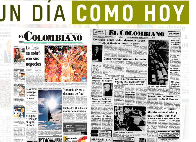 Un día como hoy 20 de agosto