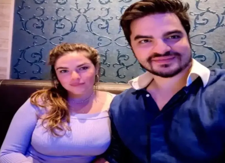 Ana María Henao y su esposo, David Knezevich. FOTO: REDES SOCIALES