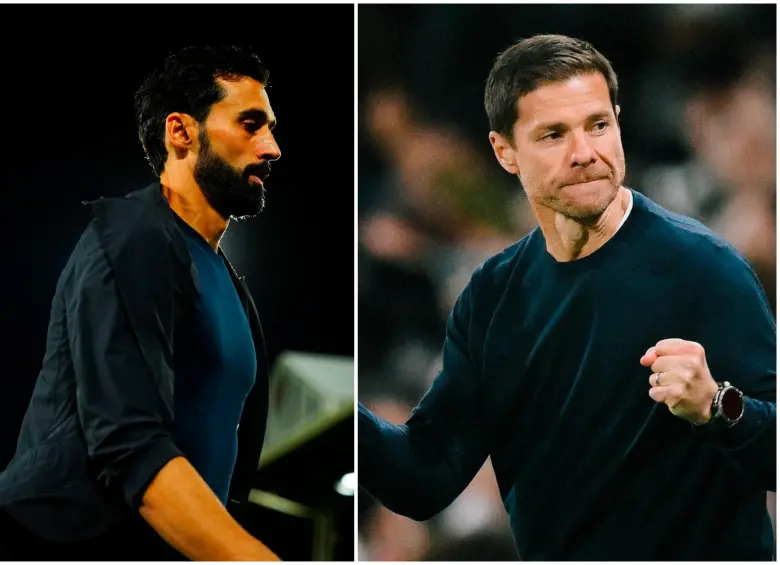 Arbeloa y Alonso fueron los entrenadores del Real Madrid en la 2025/26. FOTO: X Chelsea y Fulham