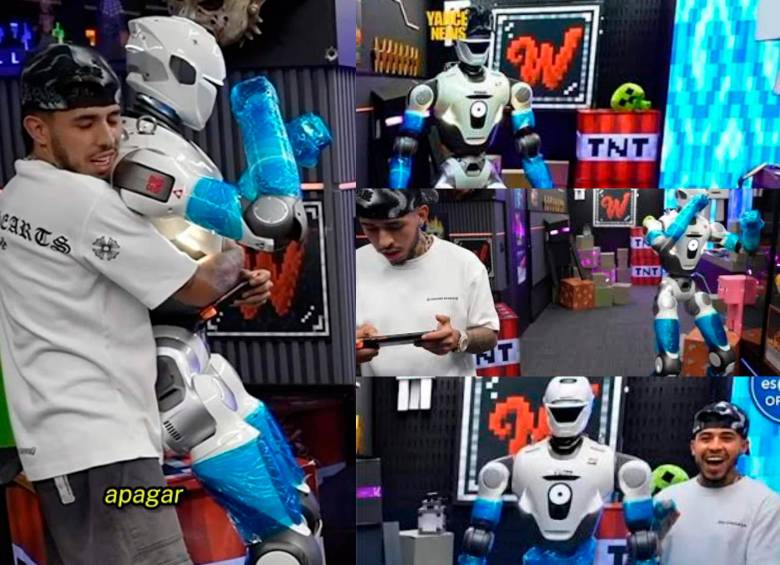 El robot adquirido por Westcol será una de las novedades de la quinta edición de Stream Fighters. FOTOS CORTESÍA