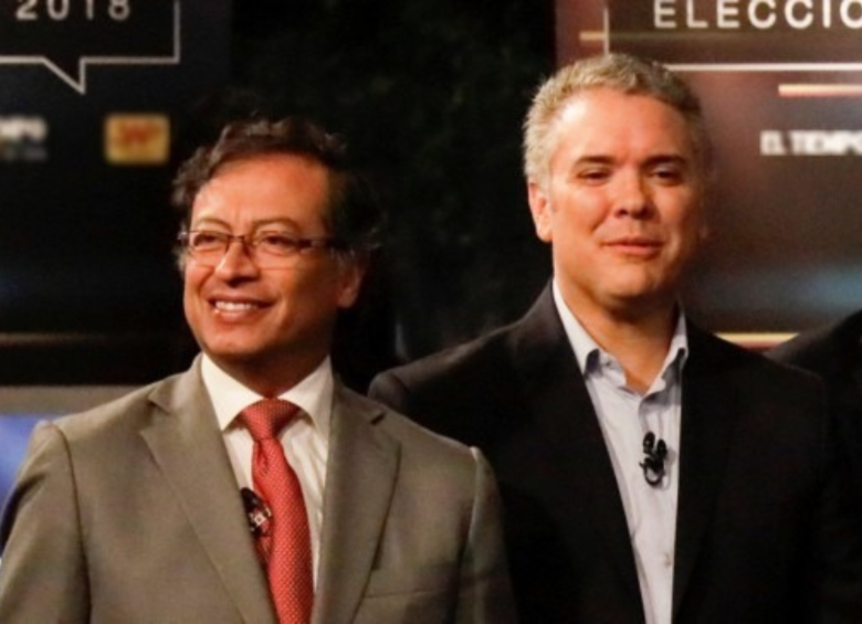 A la polémica por el anuncio de una Asamblea Constituyente, se sumó el expresidente Iván Duque. FOTO: colprensa