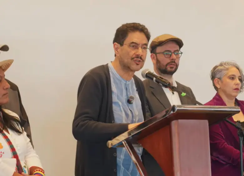 El encuentro se llevó a cabo en el Hotel Tequendama, en el centro de Bogotá. Foto: captura de video