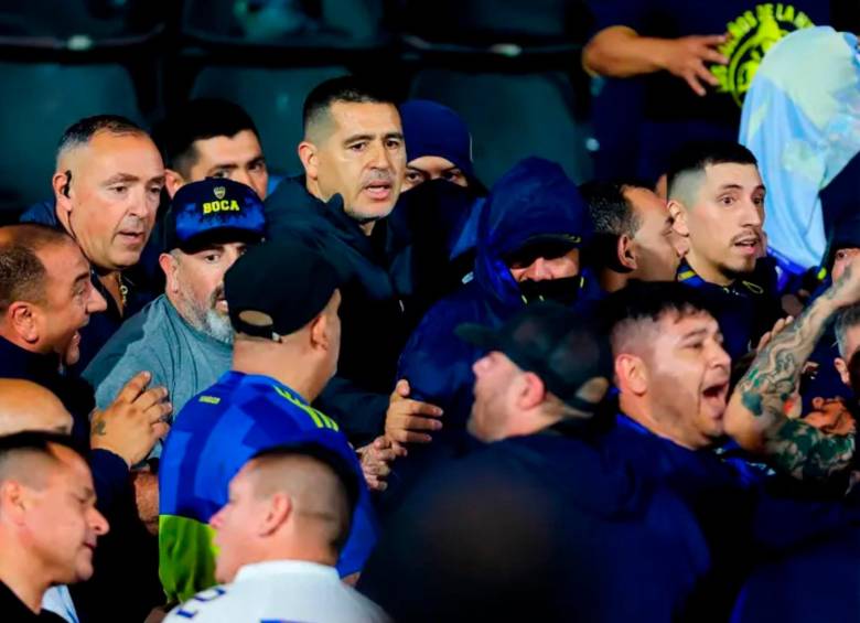 Juan Román Riquelme, exfigura de Boca Juniors como futbolista, es el presidente de la institución desde 2023. FOTO: Getty