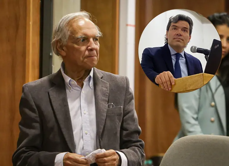 Exministro Ricardo Bonilla y su exdefensor Mauricio Pava. Foto: Colprensa