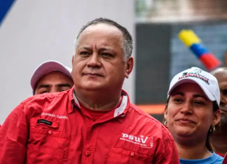 Diosdado Cabello hizo el comentario durante la emisión de su programa Con el Mazo Dando de la televisión estatal venezolana. FOTO: Getty