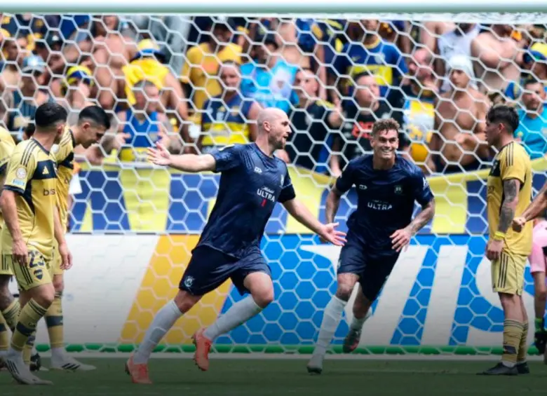 EL defensa central Christian Gray anotó el único gol de Auckland City en el Mundial de Clubes de la Fifa. FOTO: TOMADA DEL X DE @fifaworldcup_es