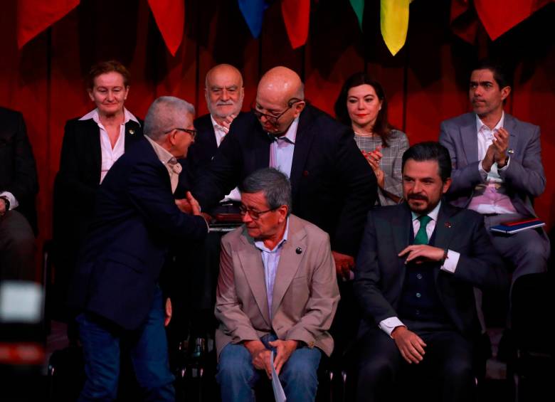 El segundo ciclo de negociaciones entre el ELN y el Gobierno Petro fue instalado ayer en México. Se espera pactar cese al fuego. FOTO Getty