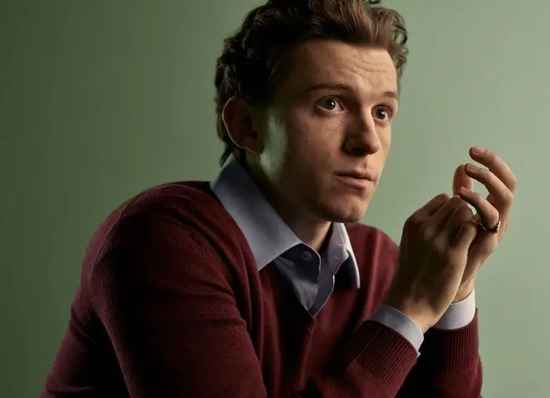 Tom Holland en una campaña para la reconocida marca de moda. FOTO: Redes sociales Prada