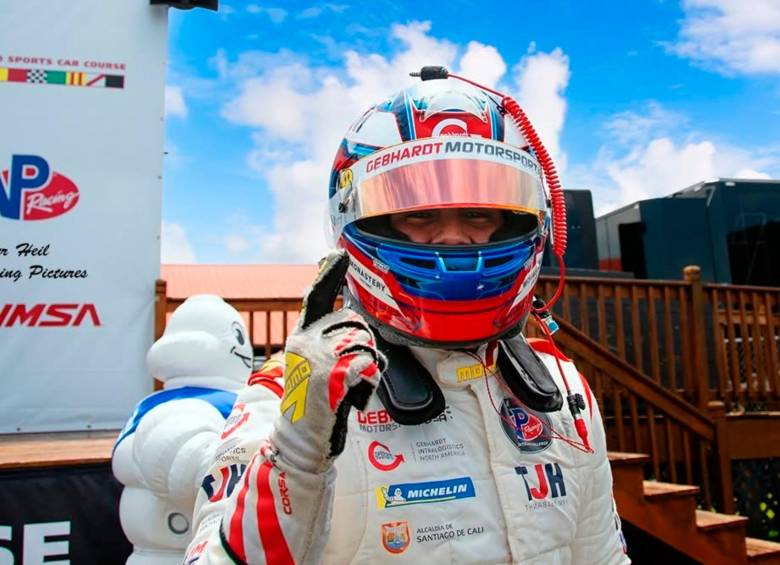 Óscar Tuno y su compañero Valentino Catalano lideran el campeonato de IMSA 2000 VP Challenge. FOTO: Cortesía