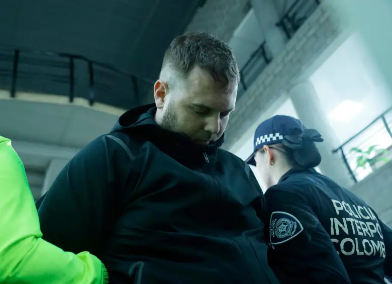 John Poulos fue trasladado de la cárcel La Picota, en Bogotá, a La Tramacúa, en Valledupar. FOTO: Colprensa