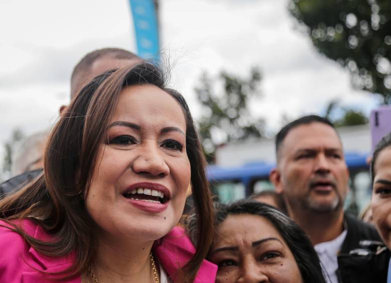 Carolina Corcho, precandidata presidencial. Foto: Colprensa