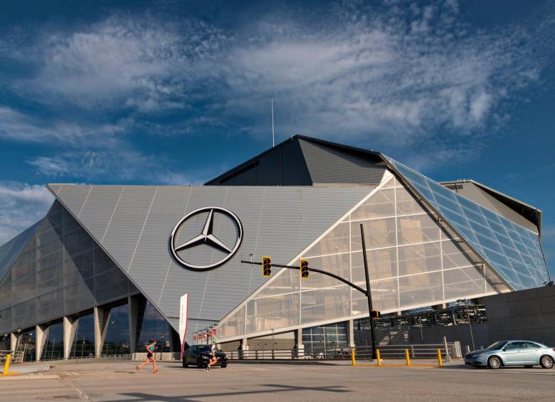 Estadio Mercedes-Benz, en Atlanta. Fotos: cortesía.