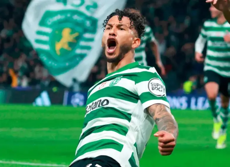 Suárez fue importante en la clasificación del equipo a la final de copa. FOTO: Tomada de redes sociales @SportingCP