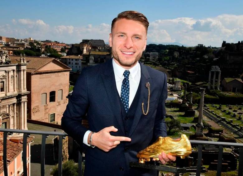 El futbolista italiano Ciro Inmobile, de 36 años, fue uno de los grandes delanteros de la última década en el fútbol italiano. Foto: tomada del x de @CiroInmobile