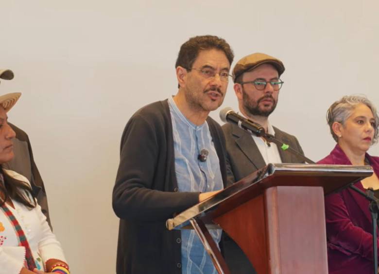 El encuentro se llevó a cabo en el Hotel Tequendama, en el centro de Bogotá. Foto: captura de video