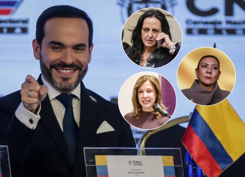 La ley exige un número de ministerios ocupados por mujeres; estas son las cuentas por ahora para el gabinete del presidente electo Abelardo de la Espriella. Foto: Colprensa