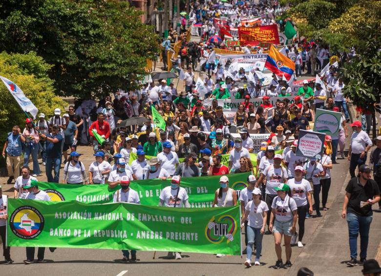 Asistencia fue masiva en Medellín. FOTO Carlos Velásquez