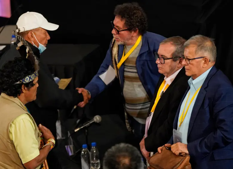 El último Secretariado de las Farc son los primeros llamados a responder en el macrocaso de secuestro. FOTO COLPRENSA