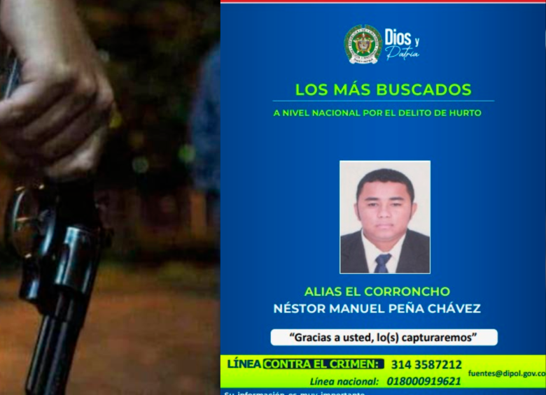 Néstor Manuel Peña Chávez, alias Corroncho, tenía 43 años. FOTO EL COLOMBIANO Y CORTESÍA