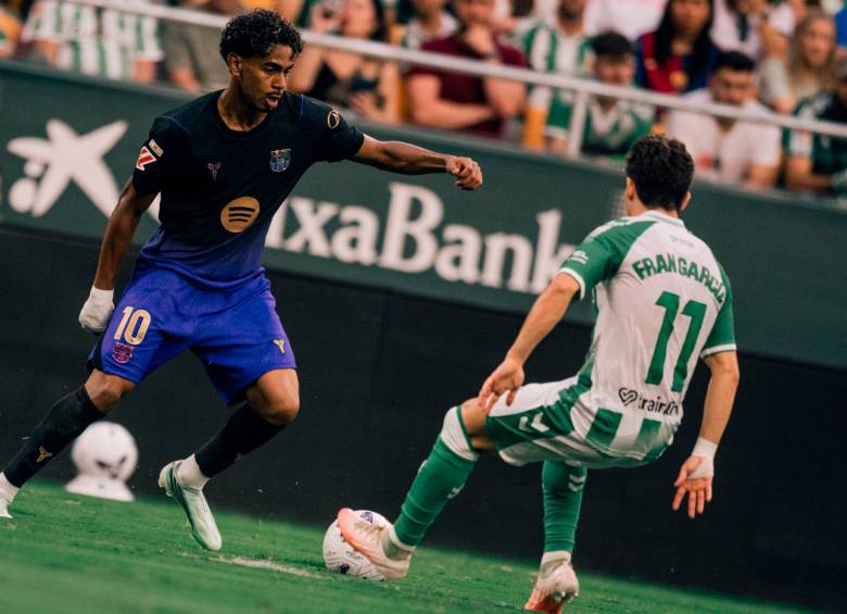 El extremo español Lamine Yamal es la gran figura del Barcelona de su país. Suma 9 goles en los 11 partidos que ha disputado esta temporada. Además, ha dado 10 asistencias. Foto: tomada del x de @BarcelonaFC