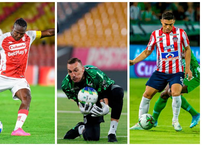 Hugo Rodallega (41 años), Franco Armani (39 años) y Teófilo Gutiérrez (41 años) son tres de los jugadores más influyentes del FPC en los últimos años y siguen en actividad. FOTO Juan Antonio Sánchez y Camilo Suárez