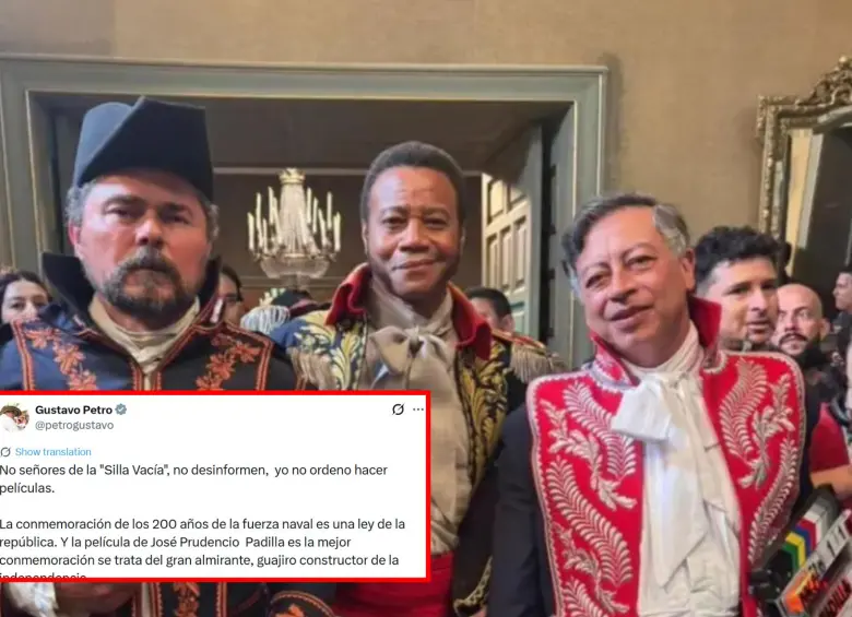 El presidente Gustavo Petro se pronunció ante los reclamos sobre si fue una petición directa de él o no. Una entrevista muestra que sí. Crédito: Caracol Radio/Redes Sociales. 