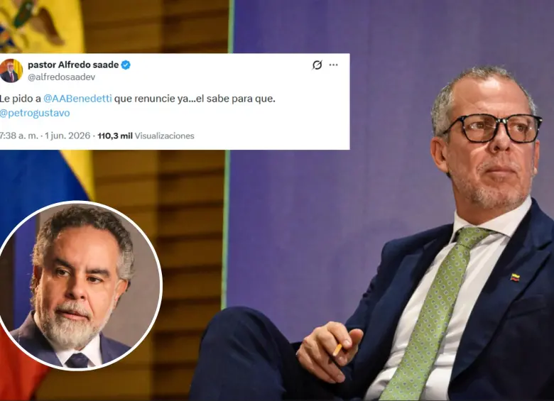 Ambos funcionarios son muy cercanos al presidente Gustavo Petro. Foto: Colprensa/redes sociales