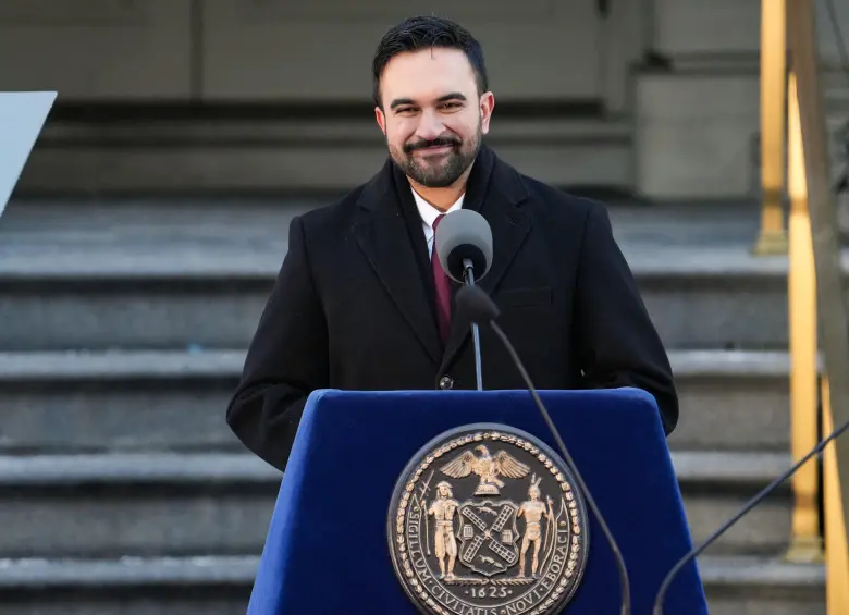 Nuevo alcalde de Nueva York, Zohran Mamdani. FOTO: AFP.