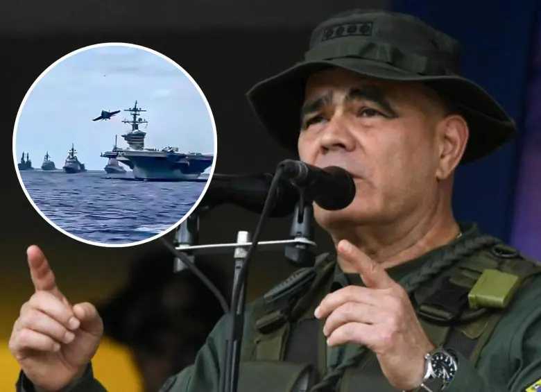 En tres ocasiones, la administración de Donald Trump ha difundido videos de los supuestos ataques a barcos con droga en el Caribe. FOTO: AFP y Captura video de redes sociales