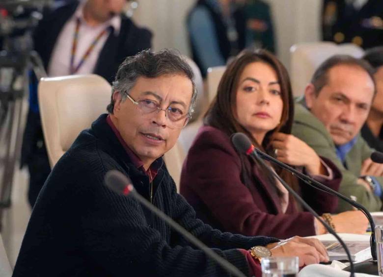 Gustavo Petro en consejo de ministros hablando sobre elecciones 2026 y la Asamblea Constituyente. Foto: Presidencia.