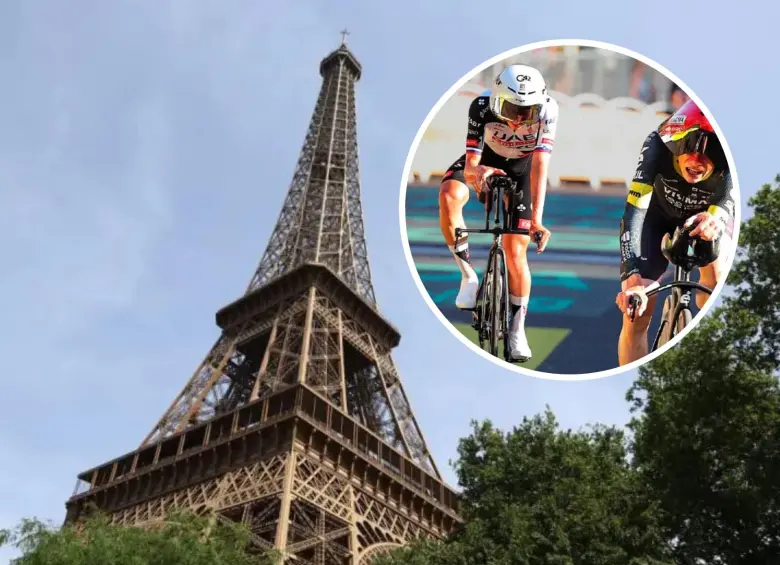 El Tour de Francia se corre bajo casi 40 °C y aumenta el riesgo de golpes de calor. Foto: AFP / Tomada de X Tour de Francia