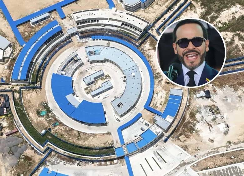 El presidente Abelardo de la Espriella prometió varias megacárceles al estilo El Salvador mientras estuvo en campaña. Foto: USPEC/Colprensa.