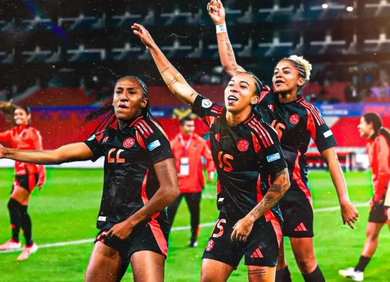 El elenco nacional jugará este sábado frente a Brasil, la final de la Copa América en Ecuador, donde logró además la clasificación a los Juegos Olímpicos de Los Ángeles-2028. FOTO: Selección Colombia / Conmebol