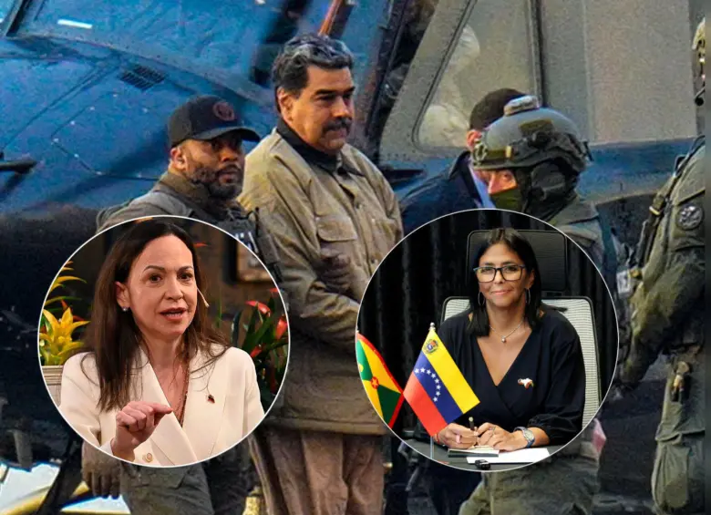 Tras cumplirse 100 días sin Nicolás Maduro en el poder, María Corina Machado insiste en elecciones lo más pronto posible mientras Delcy Rodríguez ha anunciado varias reformas en Venezuela. Fotos: Getty Images