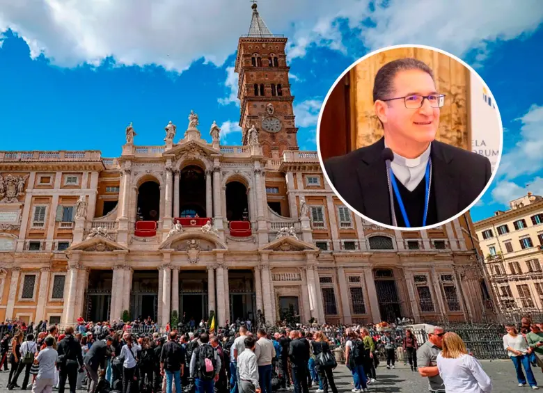 Monseñor Luis Manuel Alí Herrera fue nombrado Obispo Auxiliar de Bogotá por el papa Francisco en 2015. FOTOS: Getty y tomada de Vatican News