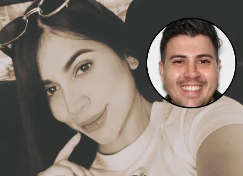 María Paz Peñaloza murió a mediados de abril luego de una cirugía estética practicada por Felipe Hoyos Foronda. Ambos son colombianos. Fotos: Redes sociales y Departamento de Policía de Nueva York
