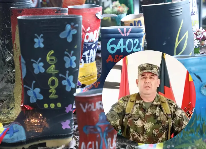 Documentos operacionales y versiones voluntarias vinculan a Huertas con operaciones en las que murieron civiles en el Oriente antioqueño. FOTO: JEP Y EJÉRCITO.