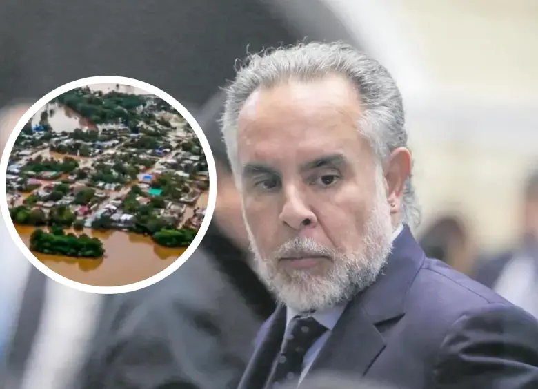 Armando Benedetti hizo un llamado a tumbar la suspensión del decreto de emergencia económica debido a la crisis invernal. Foto: Colprensa/Captura de video.