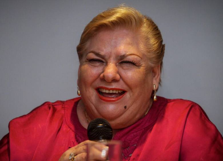 Paquita la del Barrio se había retirado de los escenarios en el 2023 pero regresó por el cariño del público. FOTO: Colprensa