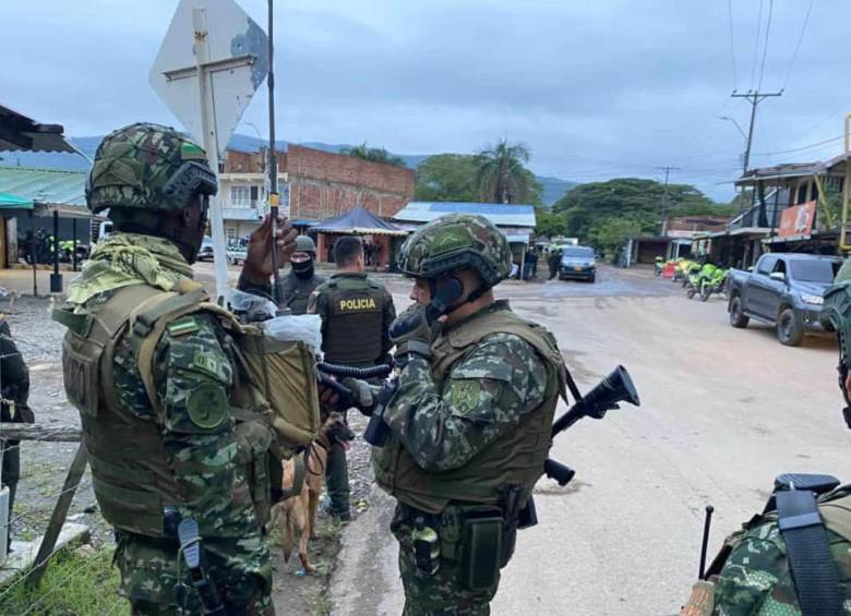 Miembros del Ejército fueron alertados sobre el desplazamiento de un camión que cargado con artefactos para atentar contra la Fuerza Pública. Foto: Fuerzas Militares (imagen de referencia)