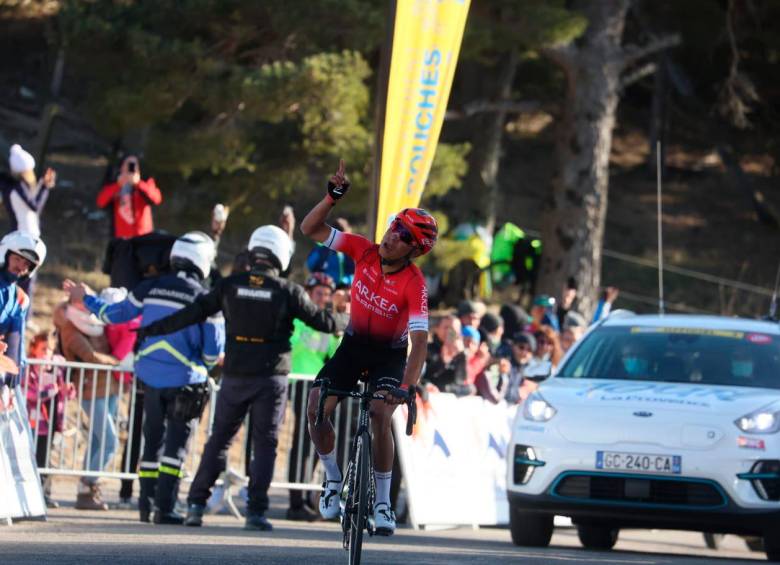 Nairo ganó el Giro de Italia de 2014 y la Vuelta a España de 2016. FOTO: TOMADA DEL TWITTER DE @NairoQuinCo