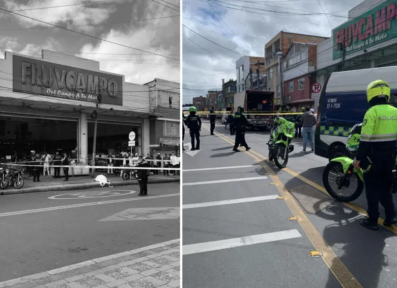 La víctima tenía antecedentes familiares marcados por atentados y homicidios en los últimos años. FOTOS: REDES SOCIALES @PasaenBogota