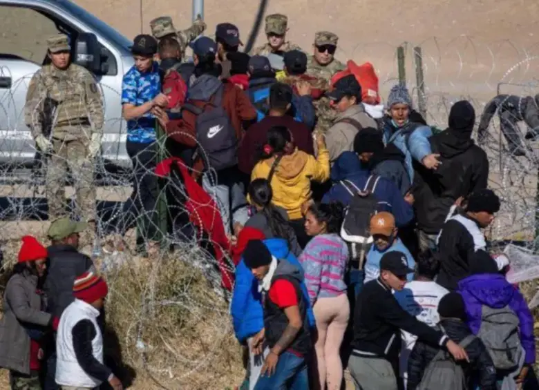 Un estudio de Brookings Institution arrojó que las estrictas políticas migratorias de Trump provocaron una migración neta negativa en 2025 y que esta tendencia persistirá durante el 2026. FOTO: Getty